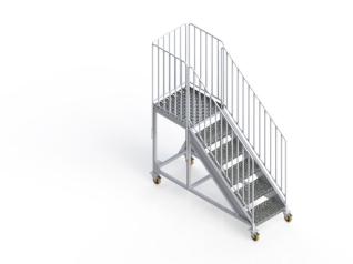 Plataformas e escadas NR12