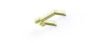 Plataformas e escadas NR12